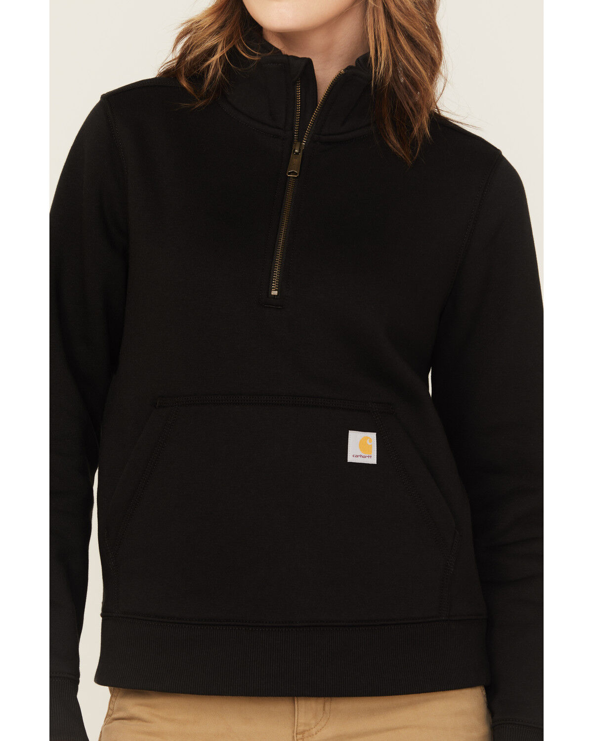 Carhartt Women's Relaxed Fit Midweight Half-Zip Pullover