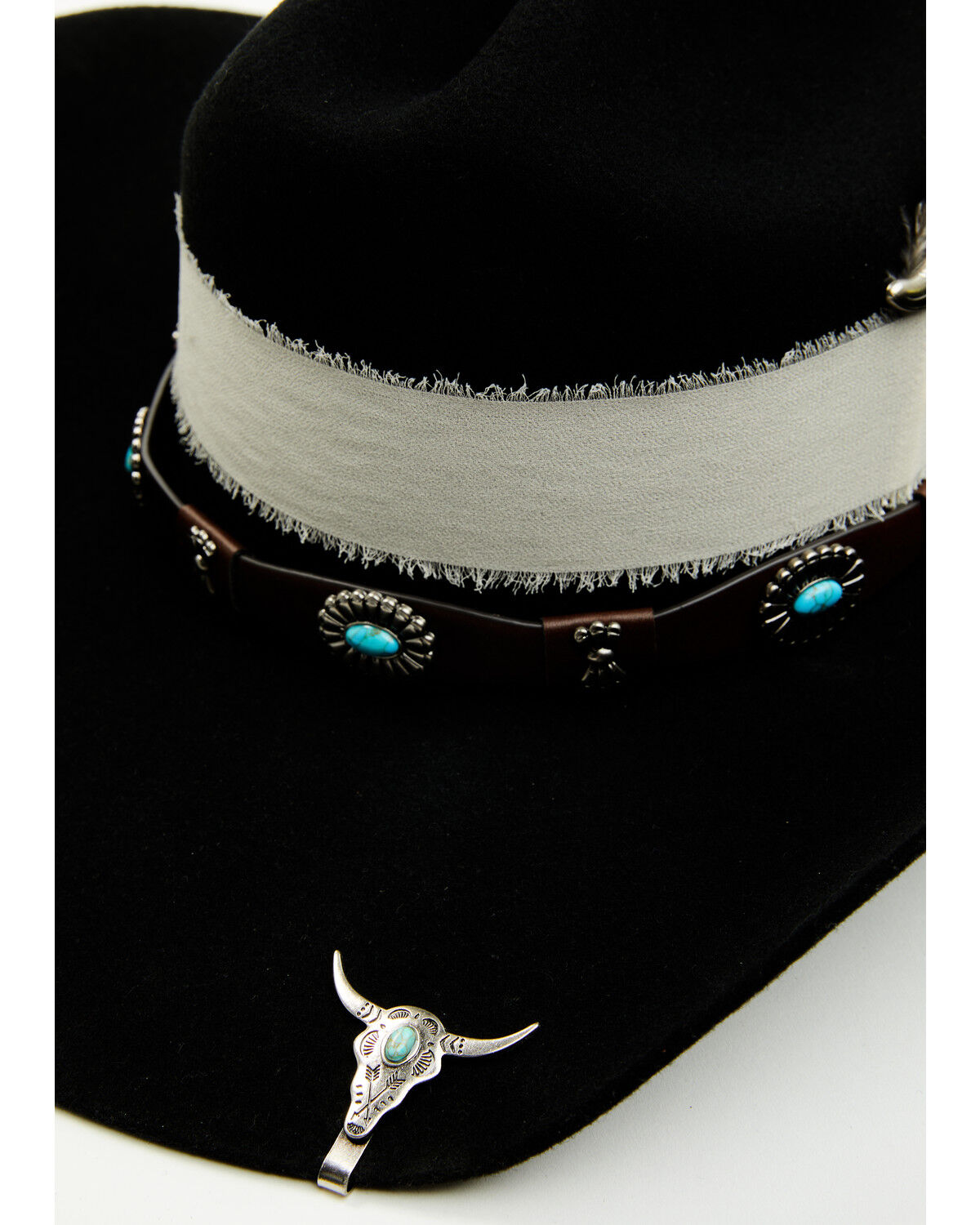 Boot Barn Concho Western Hat Accessory Set