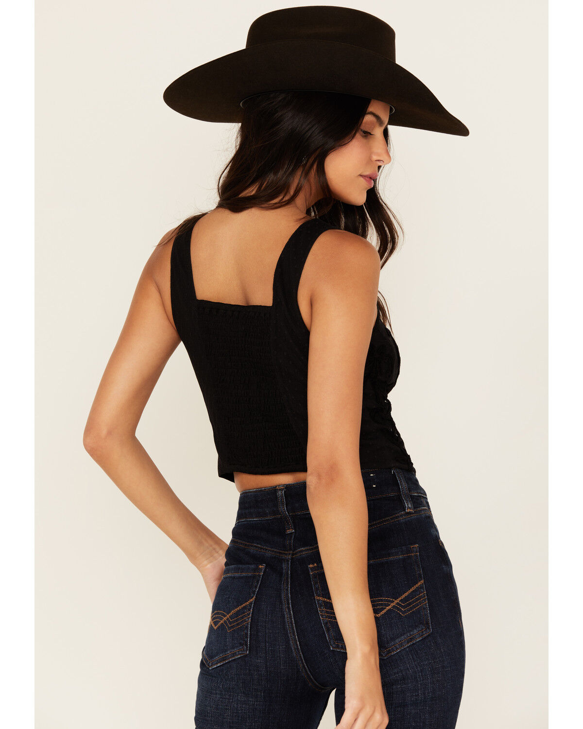 Idyllwind Women's Tigerbelle Soutache Lace Sleeveless Top