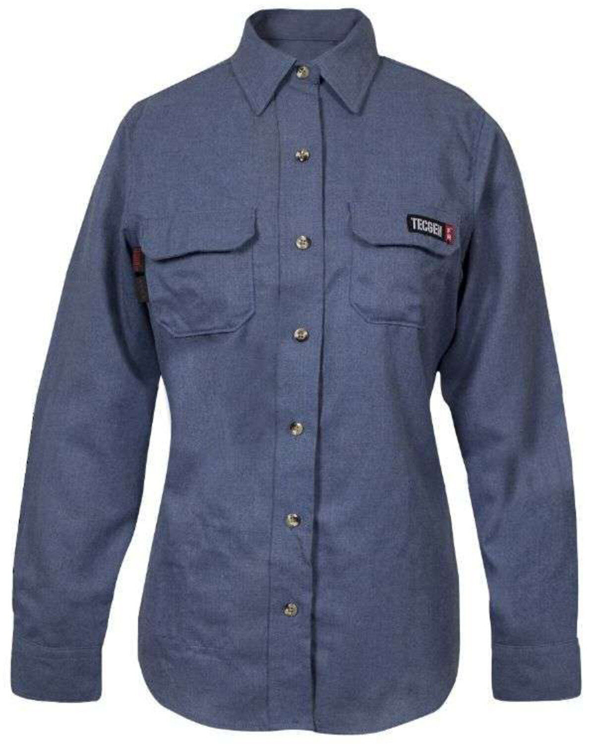 National Safety Apparel Women's Long Sleeve Work Shirt