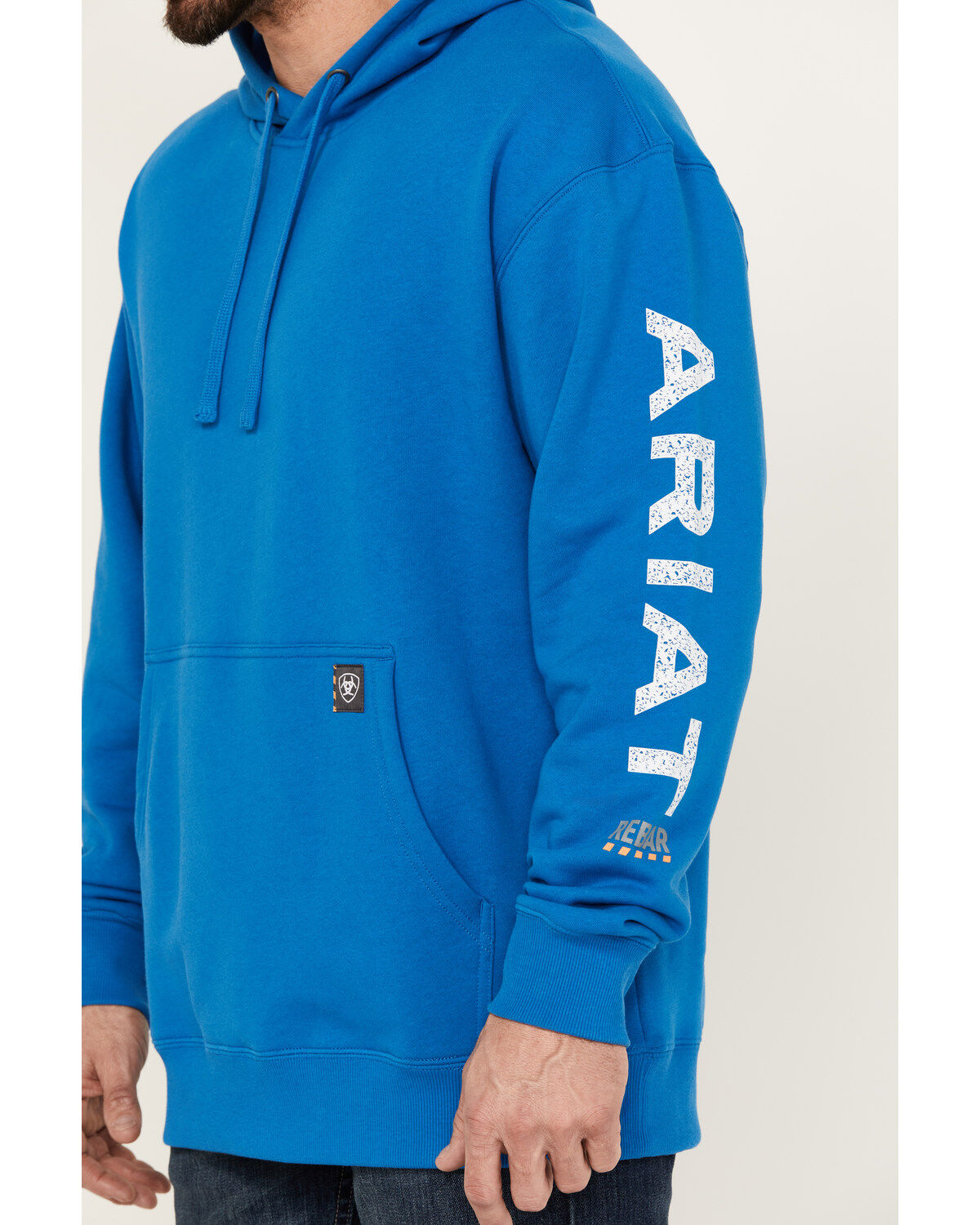 Ariat Men's Rebar Roughneck Pullover Hooded Sweatshirt