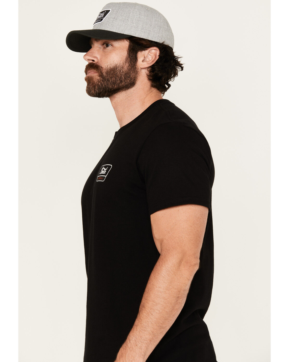 Brixton Men's Linwood Logo Short Sleeve Graphic T-Shirt