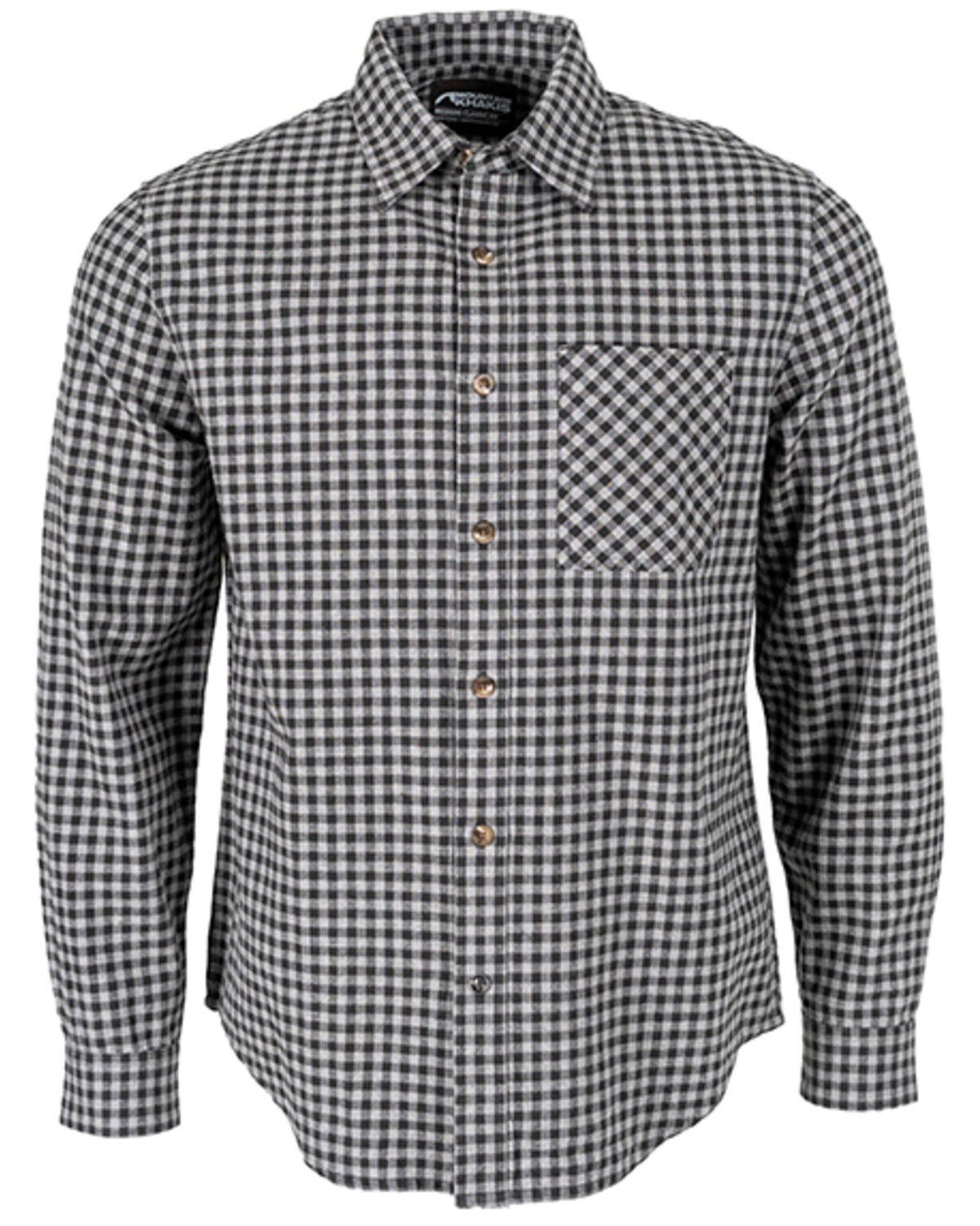 Mountain Khakis Men's Downtown Plaid Print Long Sleeve Button-Down Flannel Shirt