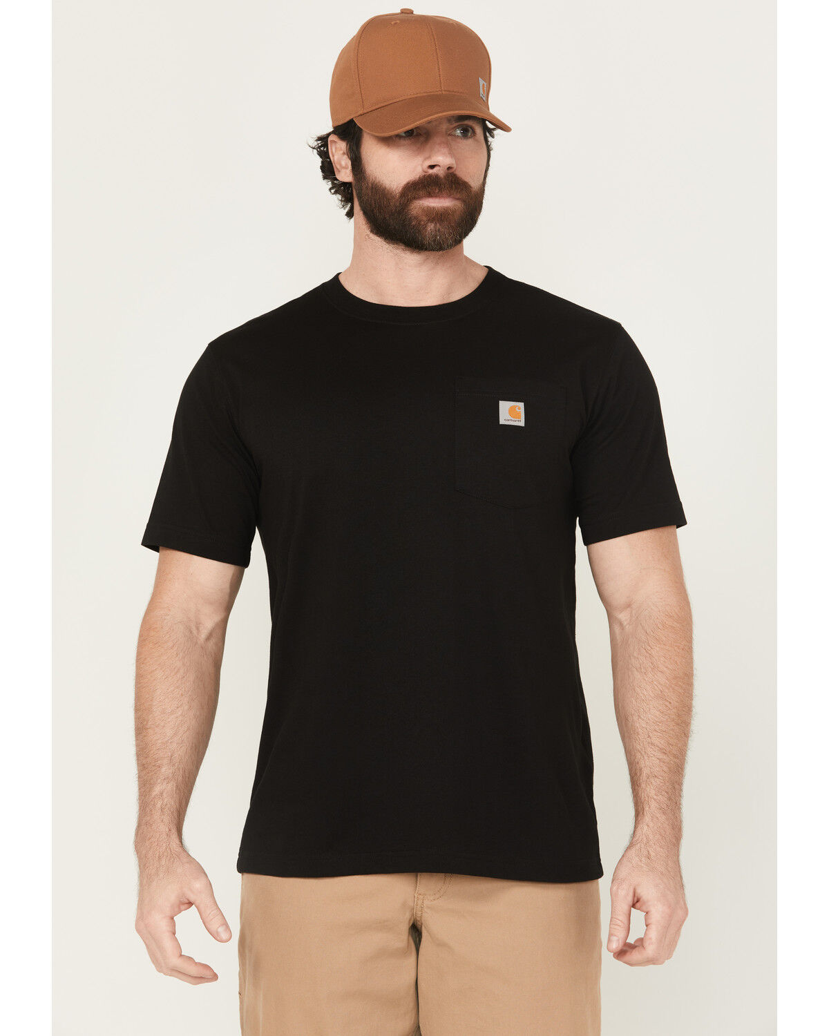 Carhartt Men's Relaxed Fit Lightweight Short Sleeve Pocket Graphic Work T-Shirt