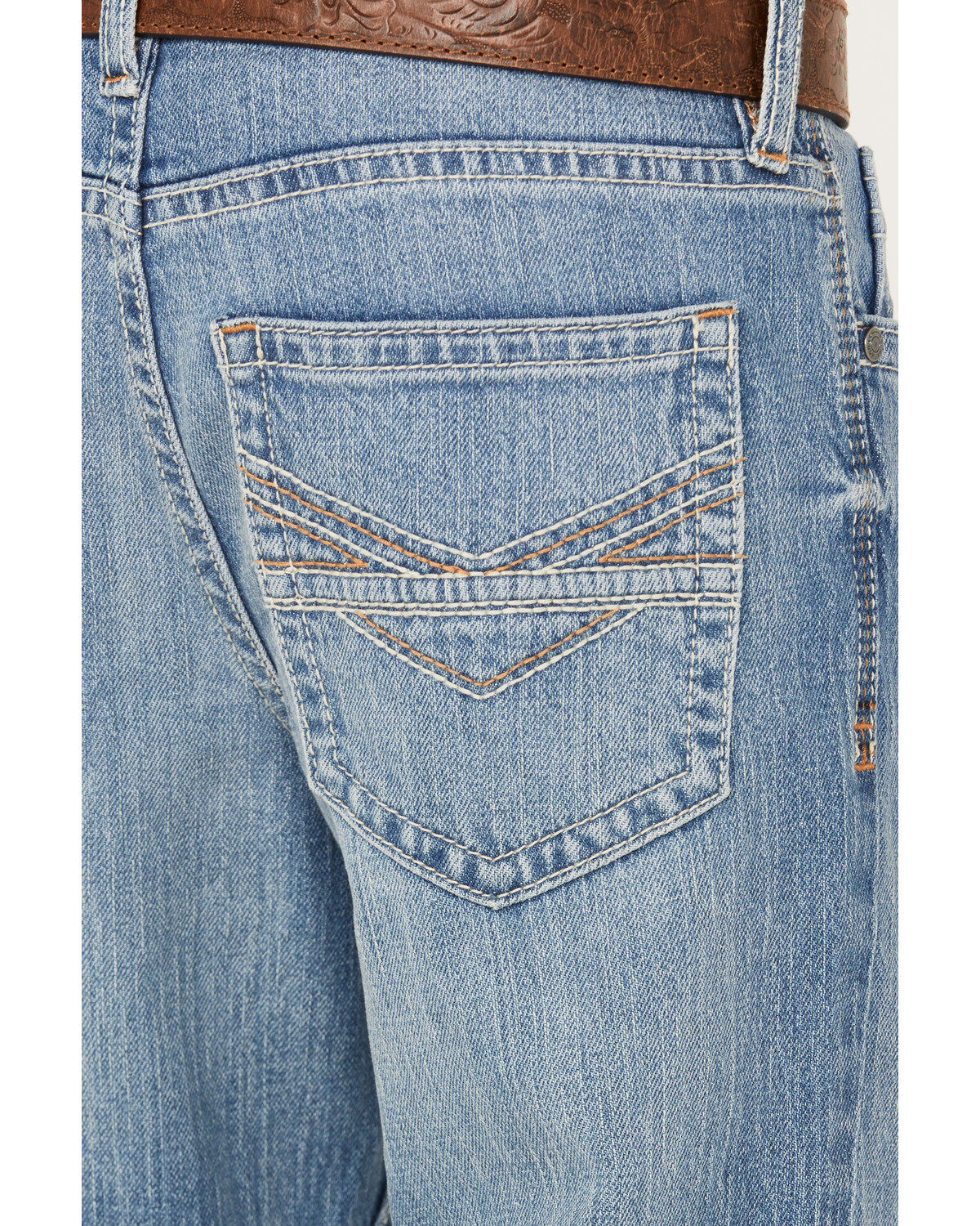 Cody James Boys' Medium Wash Dalton Relaxed Bootcut Jeans