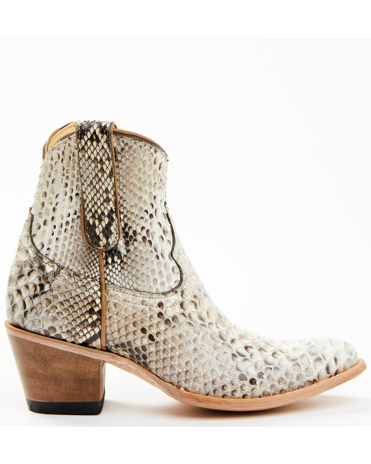 Idyllwind Women's Badass Exotic Python Fashion Booties - Round Toe
