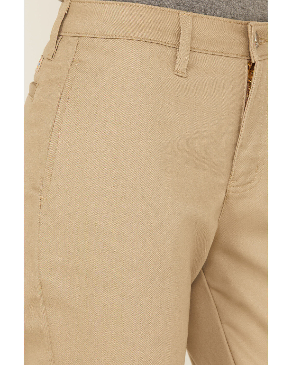 Dickies Women's Mid Rise Straight Stretch Twill Work Pants
