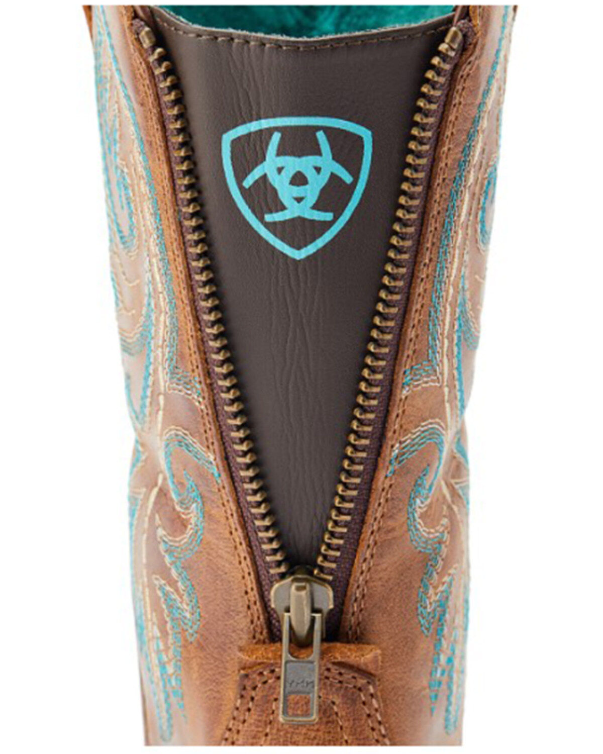 Ariat Women's Round Up Back Zip Western Boots - Broad Square Toe