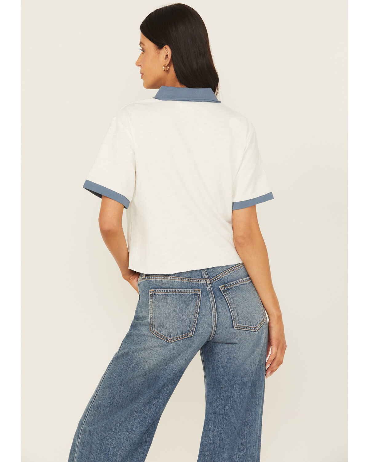 Cleo + Wolf Women's Eli Country Club Henley Short