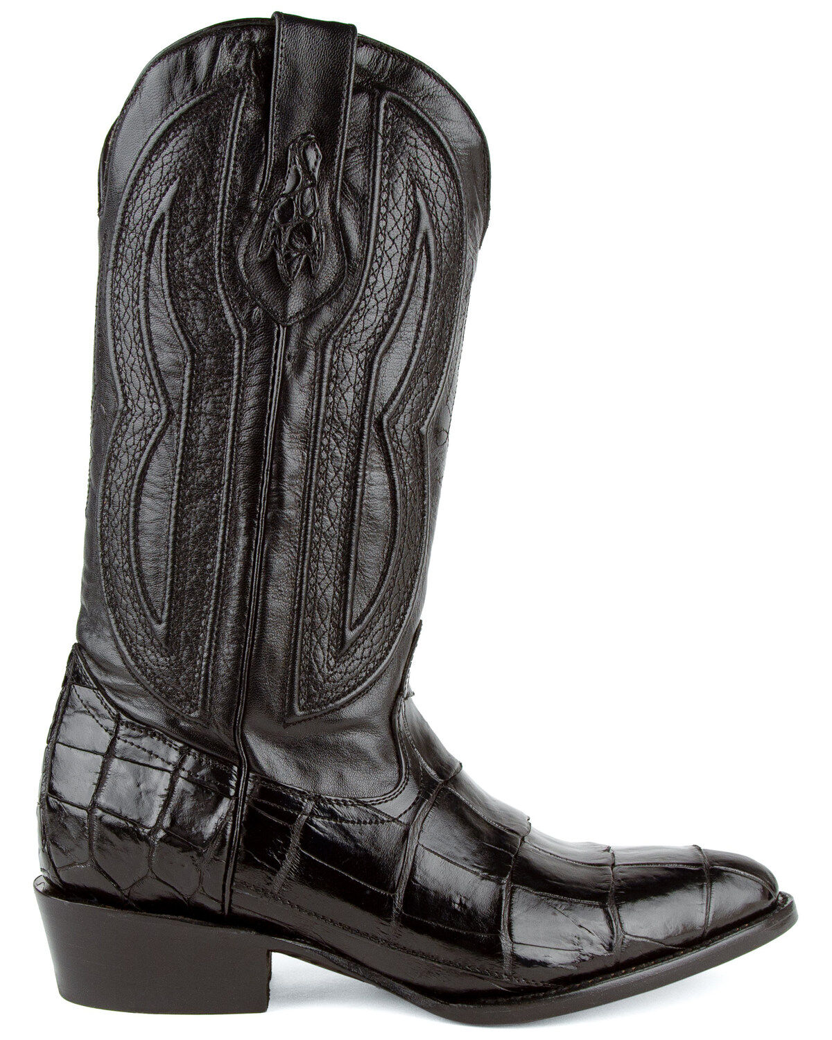 Ferrini Men's Stallion Alligator Belly Western Boots - Round Toe