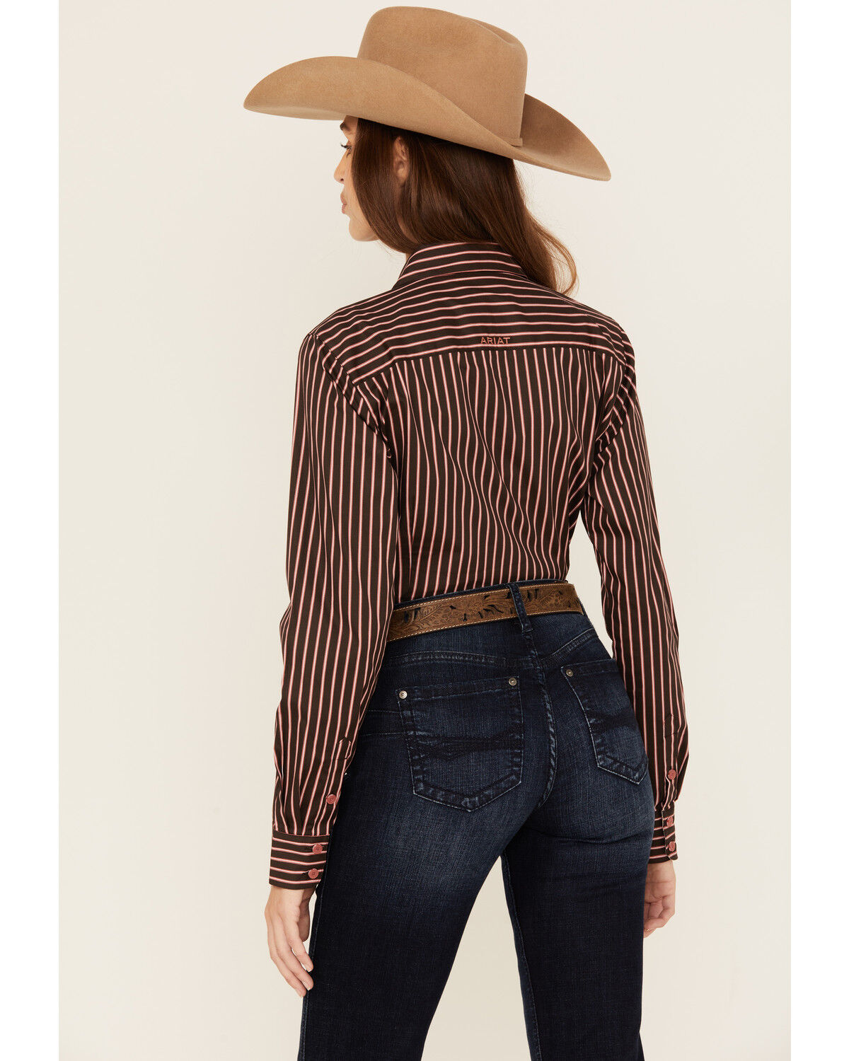 Ariat Women's Kirby Striped Long Sleeve Button-Down Stretch Western Shirt