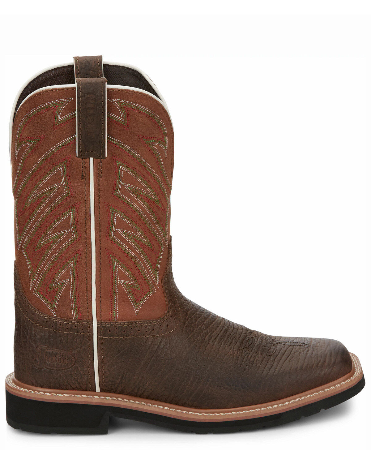 Justin Men's Electrician Western Work Boots - Soft Toe