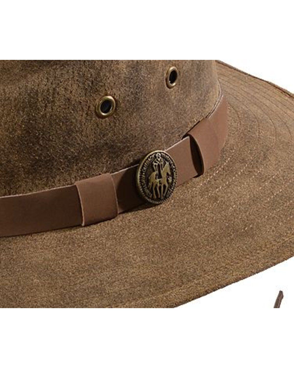 Outback Trading Co Men's Kodiak Leather Hat