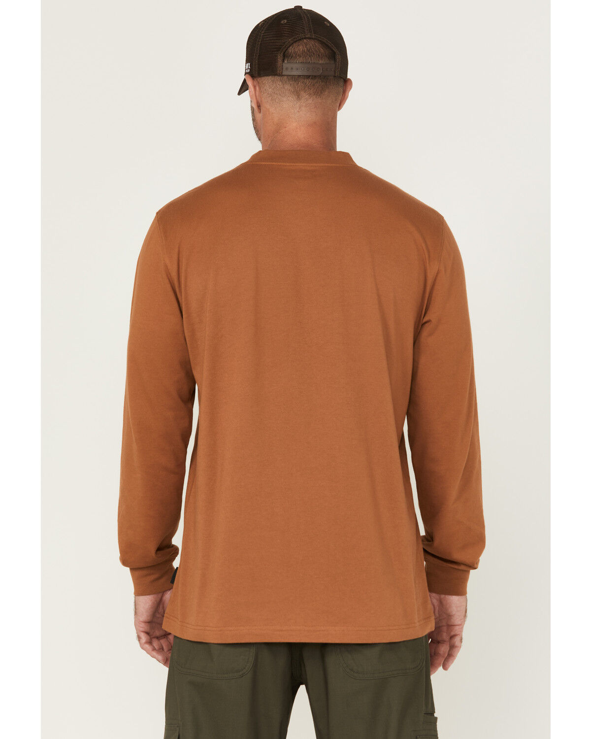 Hawx Men's Wrenches Embroidered Pocket Long Sleeve Work T-Shirt