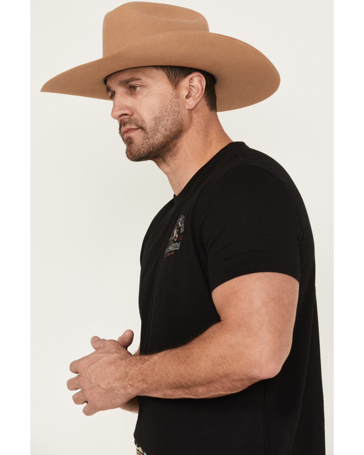 Panhandle Slim Men's Cowboy Short Sleeve Graphic T-Shirt