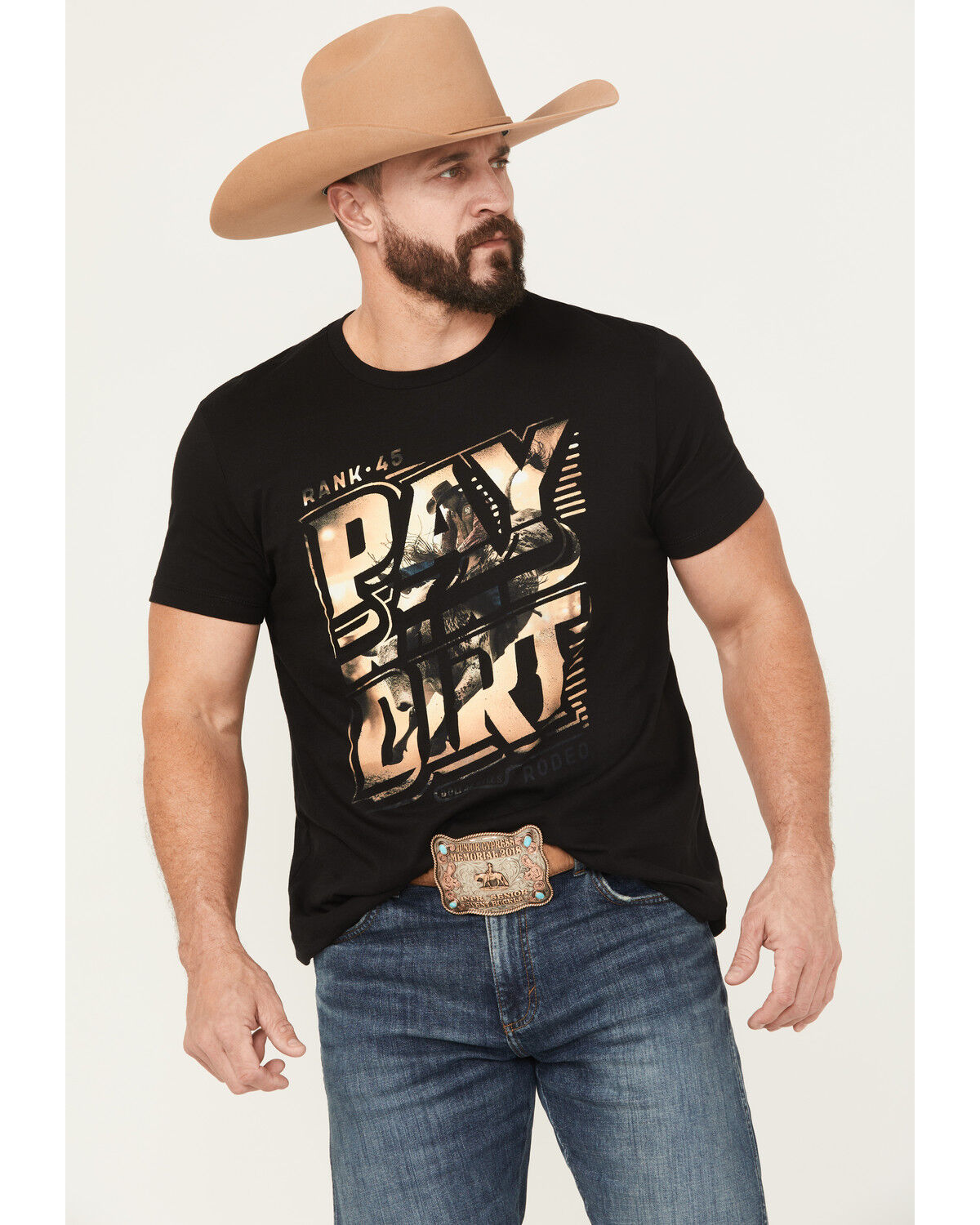 RANK 45® Men's Pay Dirt Short Sleeve Graphic T-Shirt