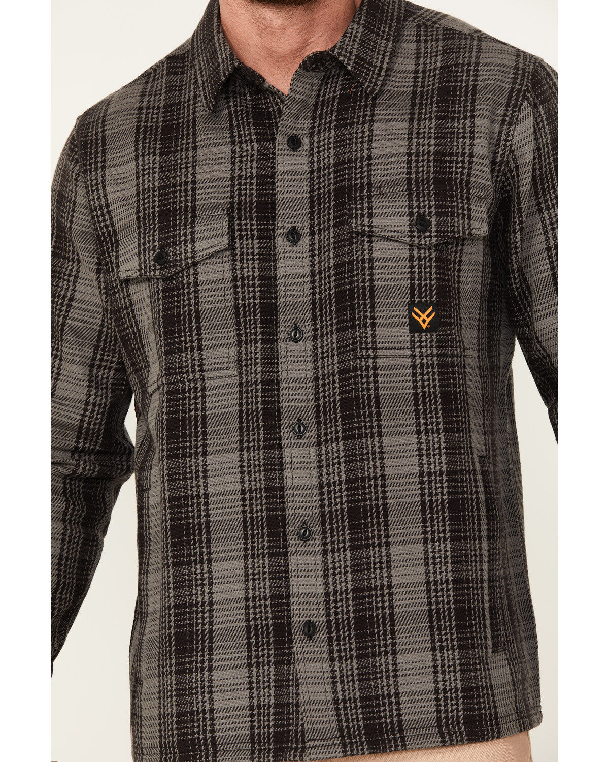 Hawx Men's Brawny Flannel Work Shirt