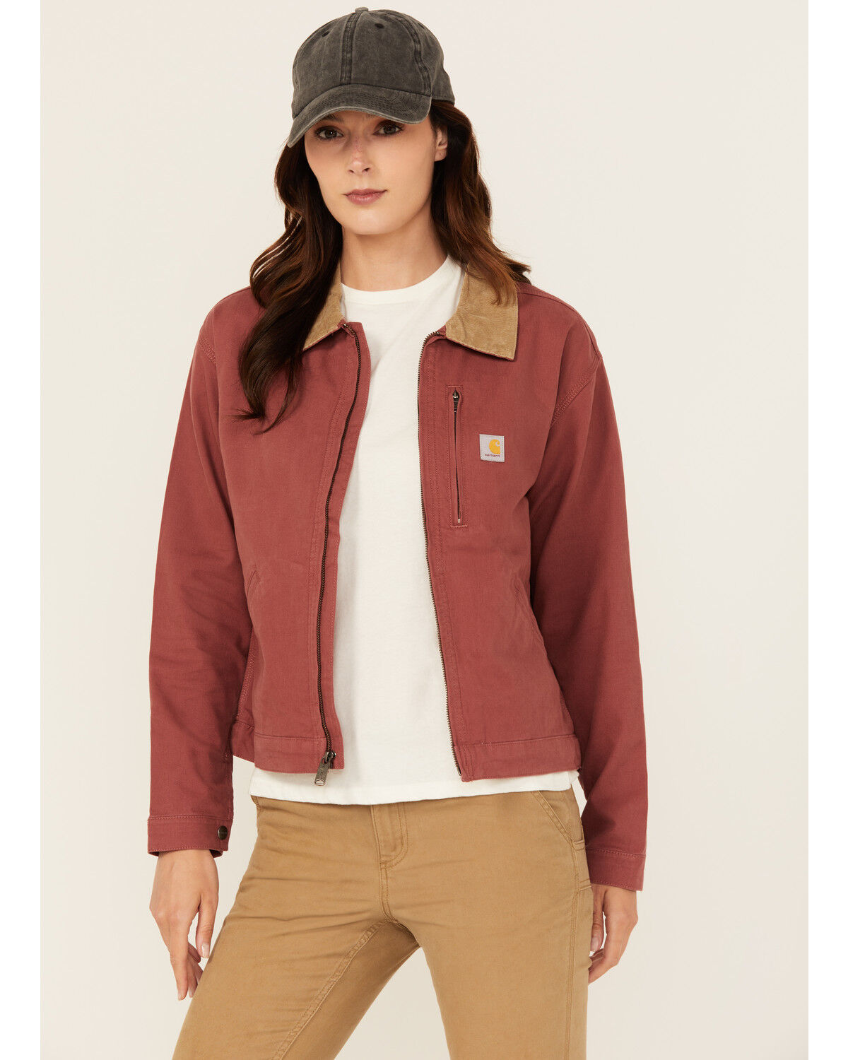 Carhartt Women's Rugged FleX™ Loose Fit Canvas Detroit Jacket