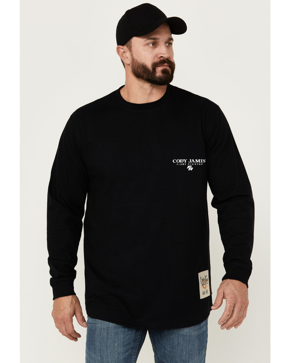 Cody James Men's FR Graphic Long Sleeve Graphic Work T-Shirt