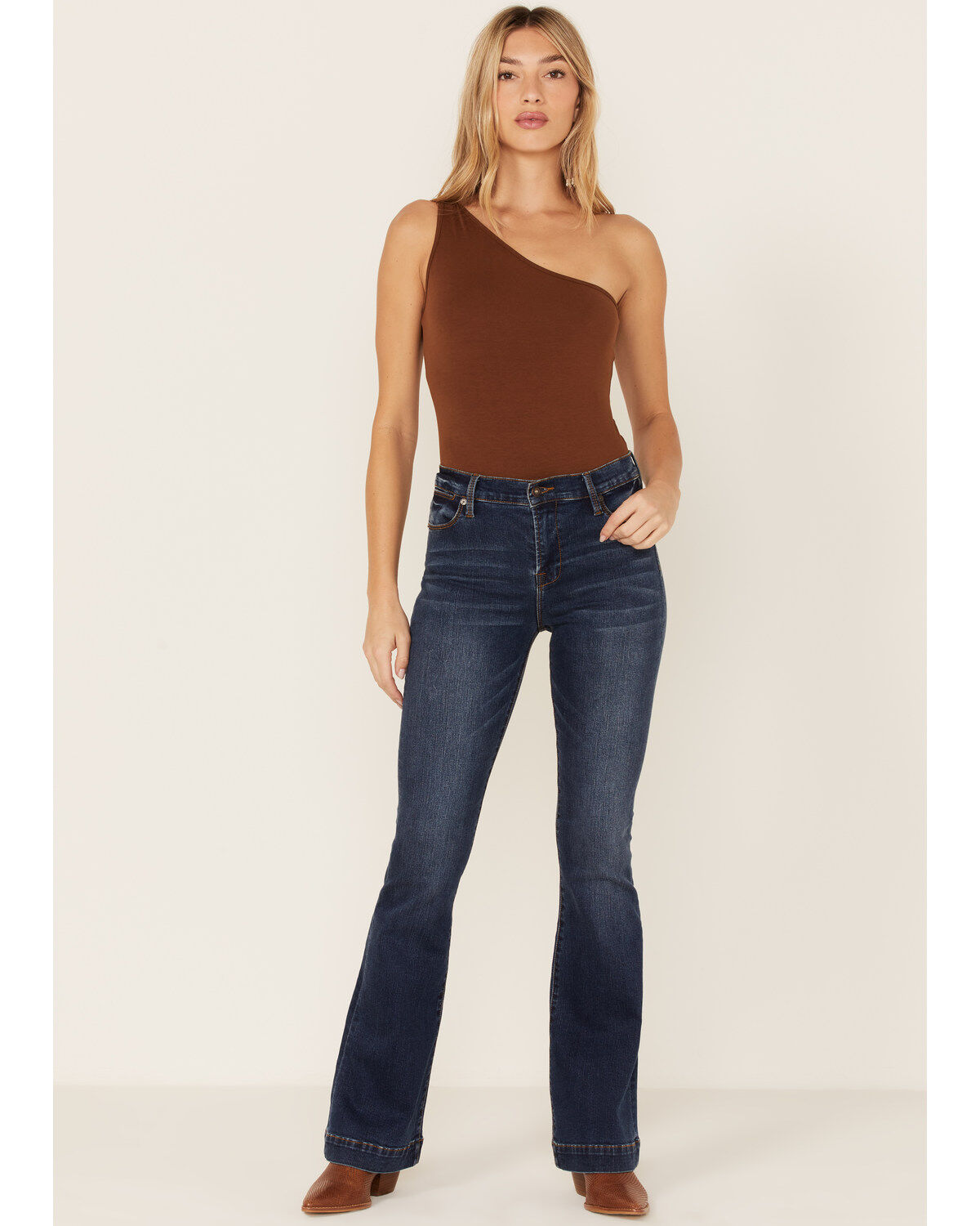 Stetson Women's High Rise Flare Jeans