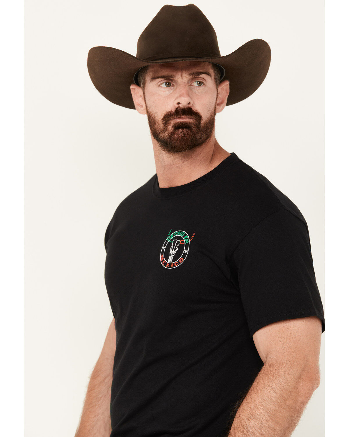 Cowboy Hardware Men's Hecho En Mexico Short Sleeve Graphic T-Shirt