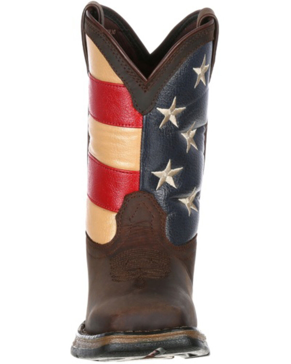 Durango Boys' Americana Western Boots - Broad Square Toe