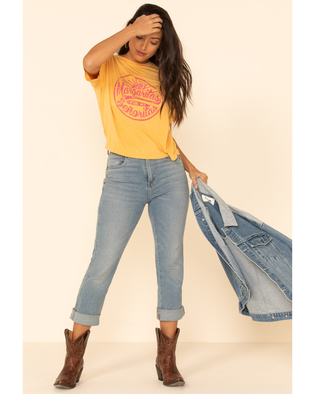 Rock & Roll Denim Women's Margaritas For My Senoritas Graphic Tee