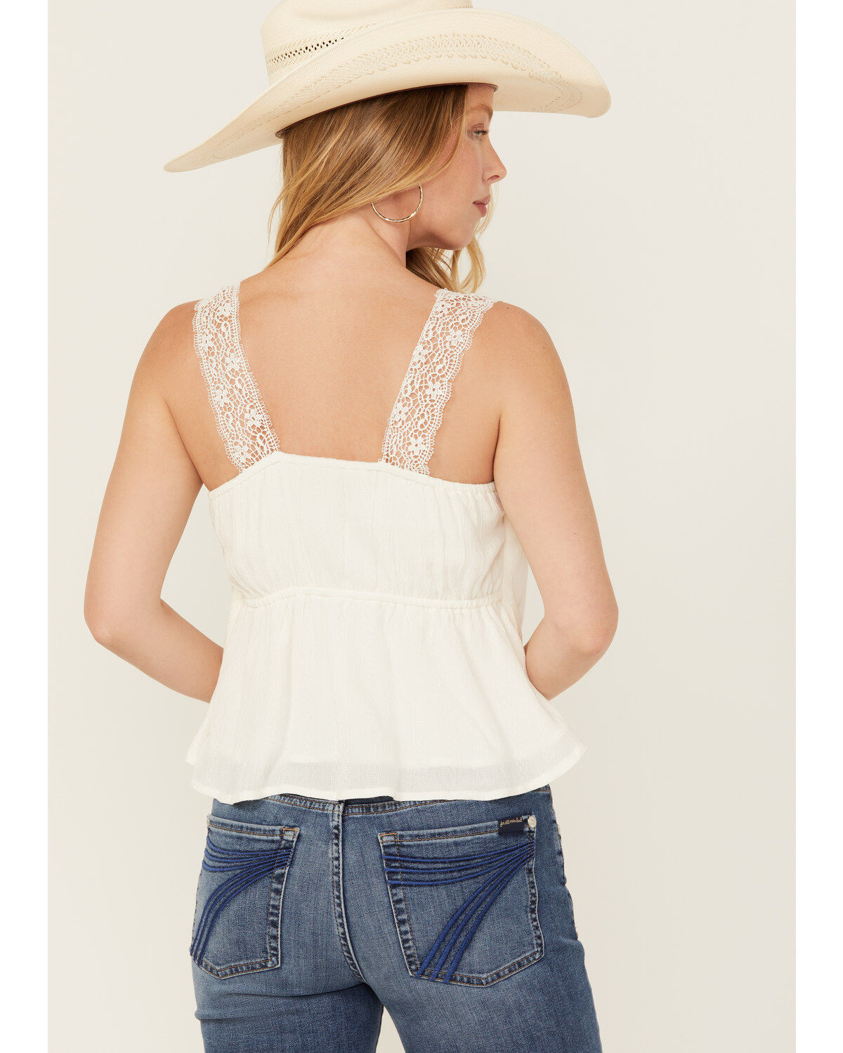 Shyanne Women's Lace Trim Cami