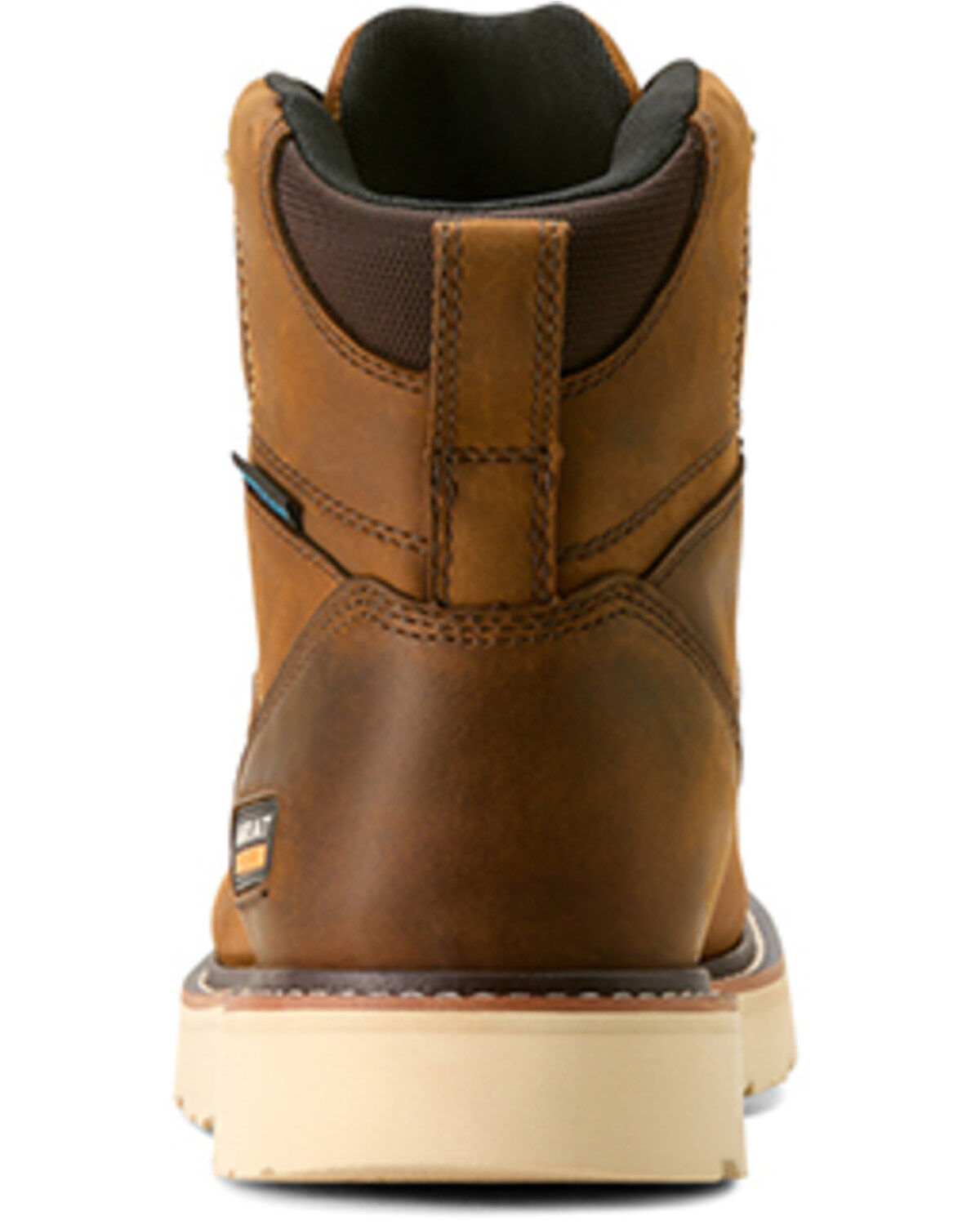 Ariat Men's 6" Wedge Rebar Waterproof Moc Work Boots - Soft Toe