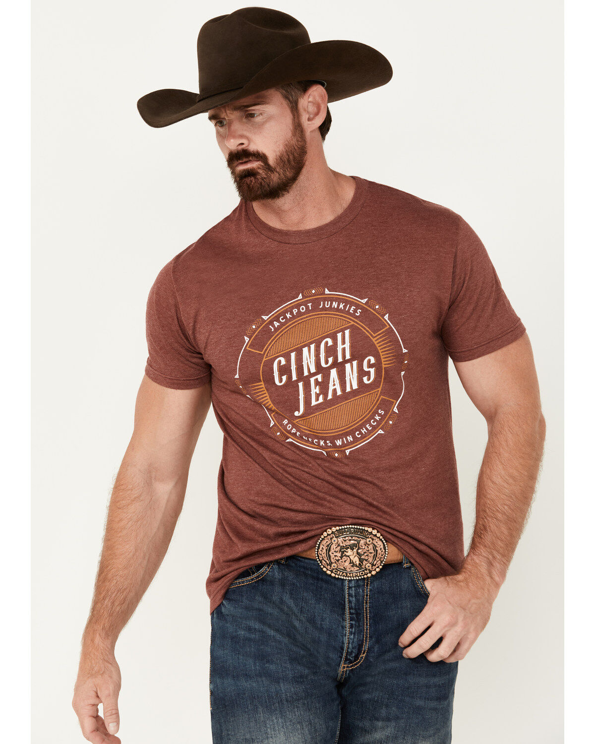 Cinch Men's Logo Short Sleeve T-Shirt