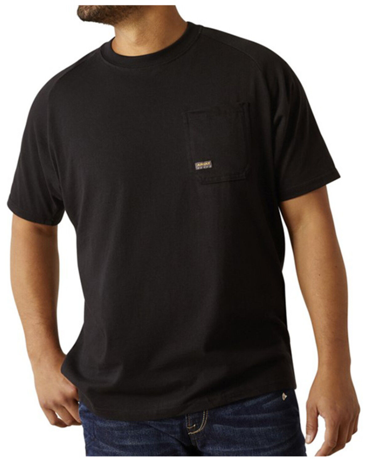 Ariat Men's Rebar Cotton Strong Work Hog Short Sleeve Work Shirt