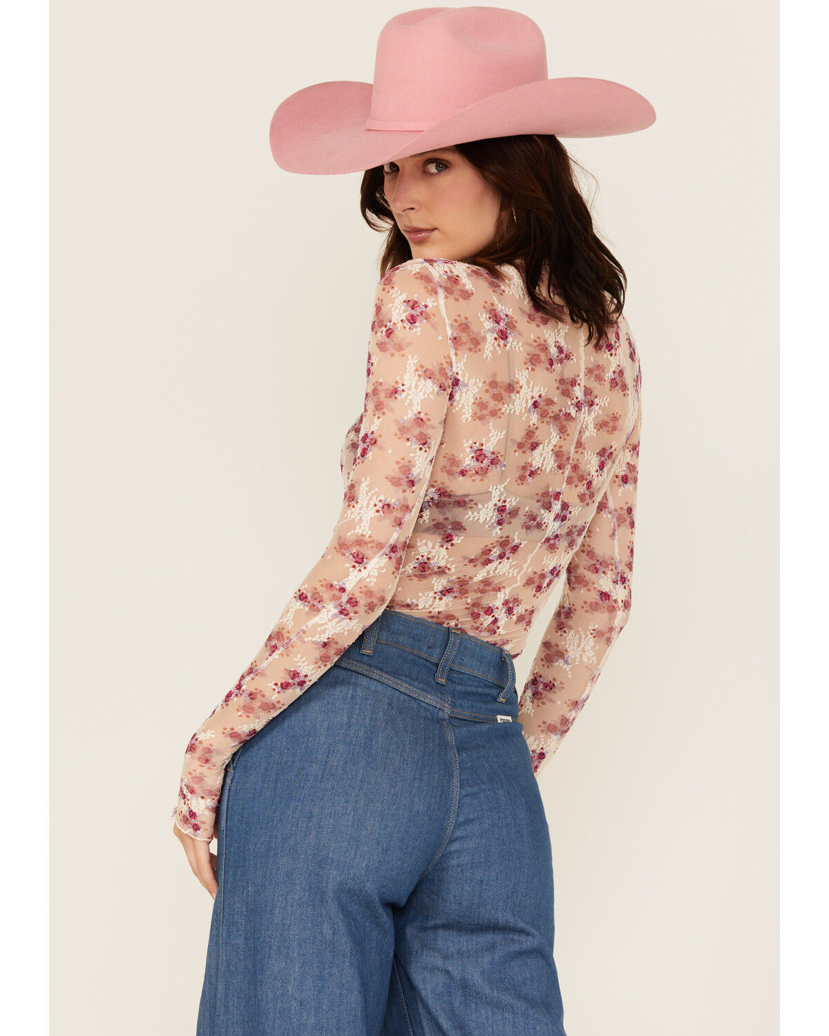 Free People Women's Printed Lady Lux Layering Top