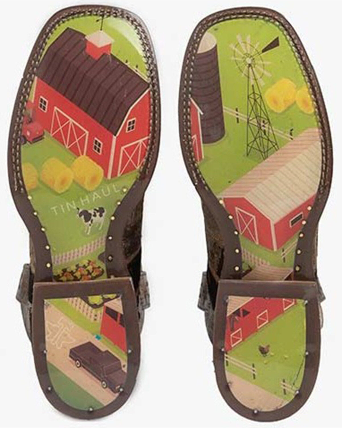 Tin Haul Women's Furrlicious Western Boots - Broad Square Toe