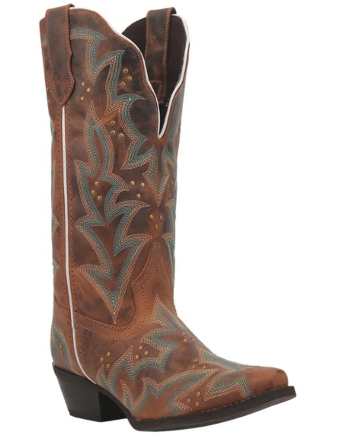 Laredo Women's Adrian Wide Calf Western Boots - Snip Toe