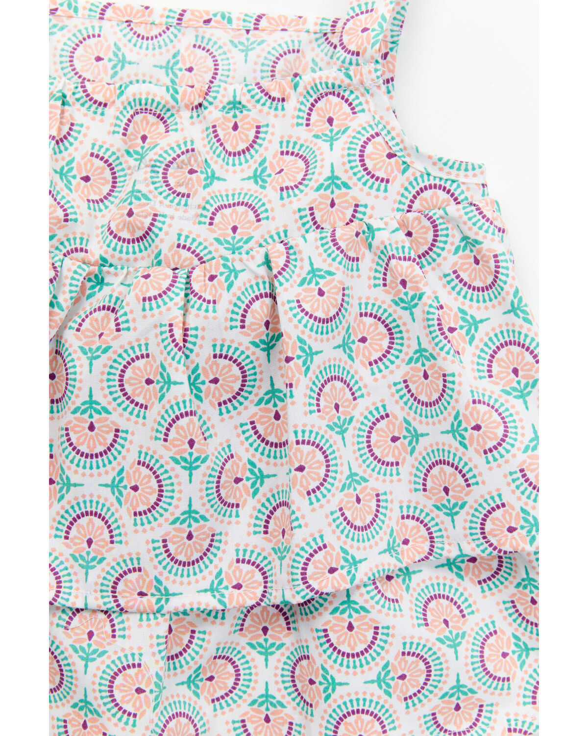 Wrangler Infant Girls' Sleeveless Ruffle Dress