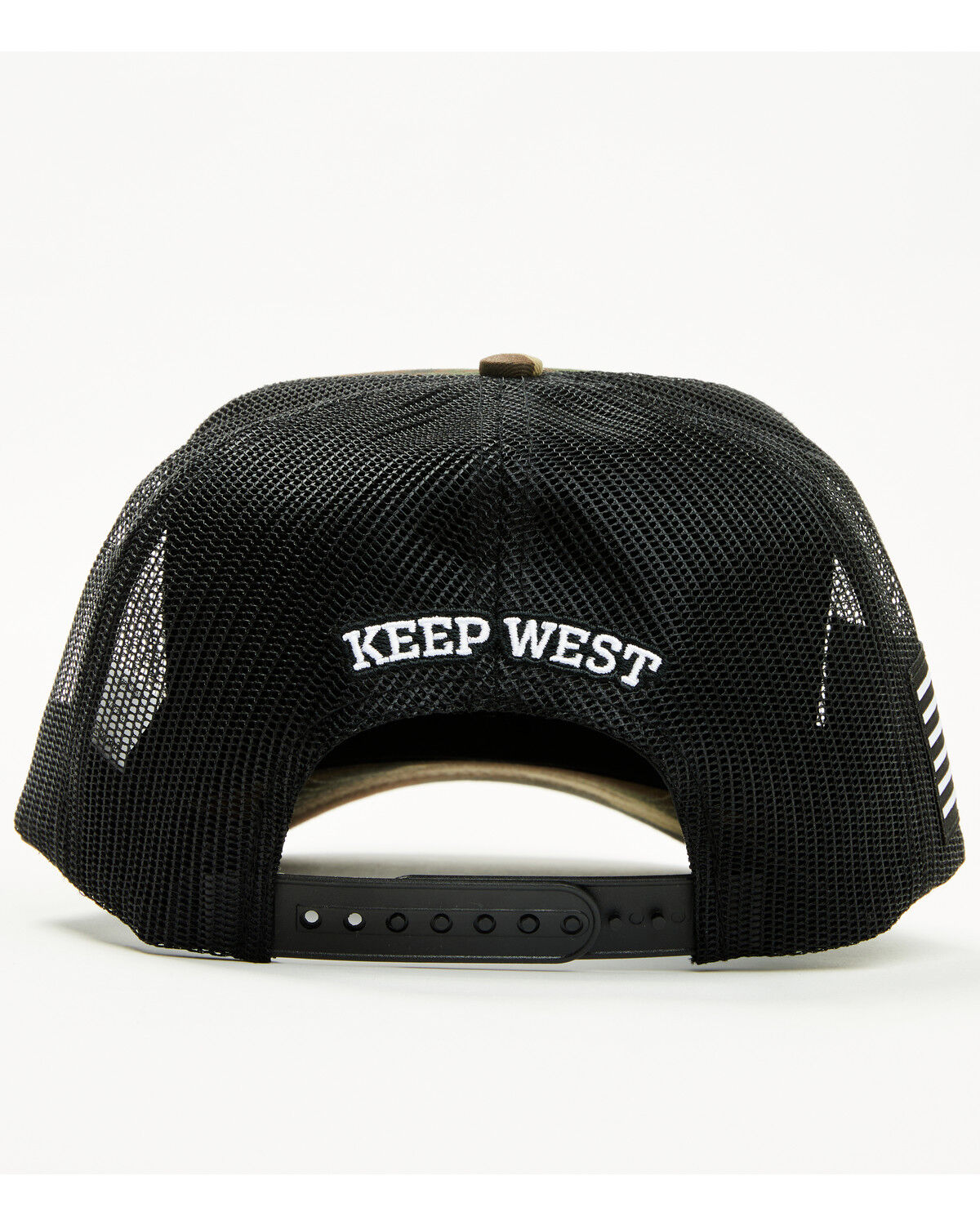 Boot Barn Men's Camo Logo Trucker Cap