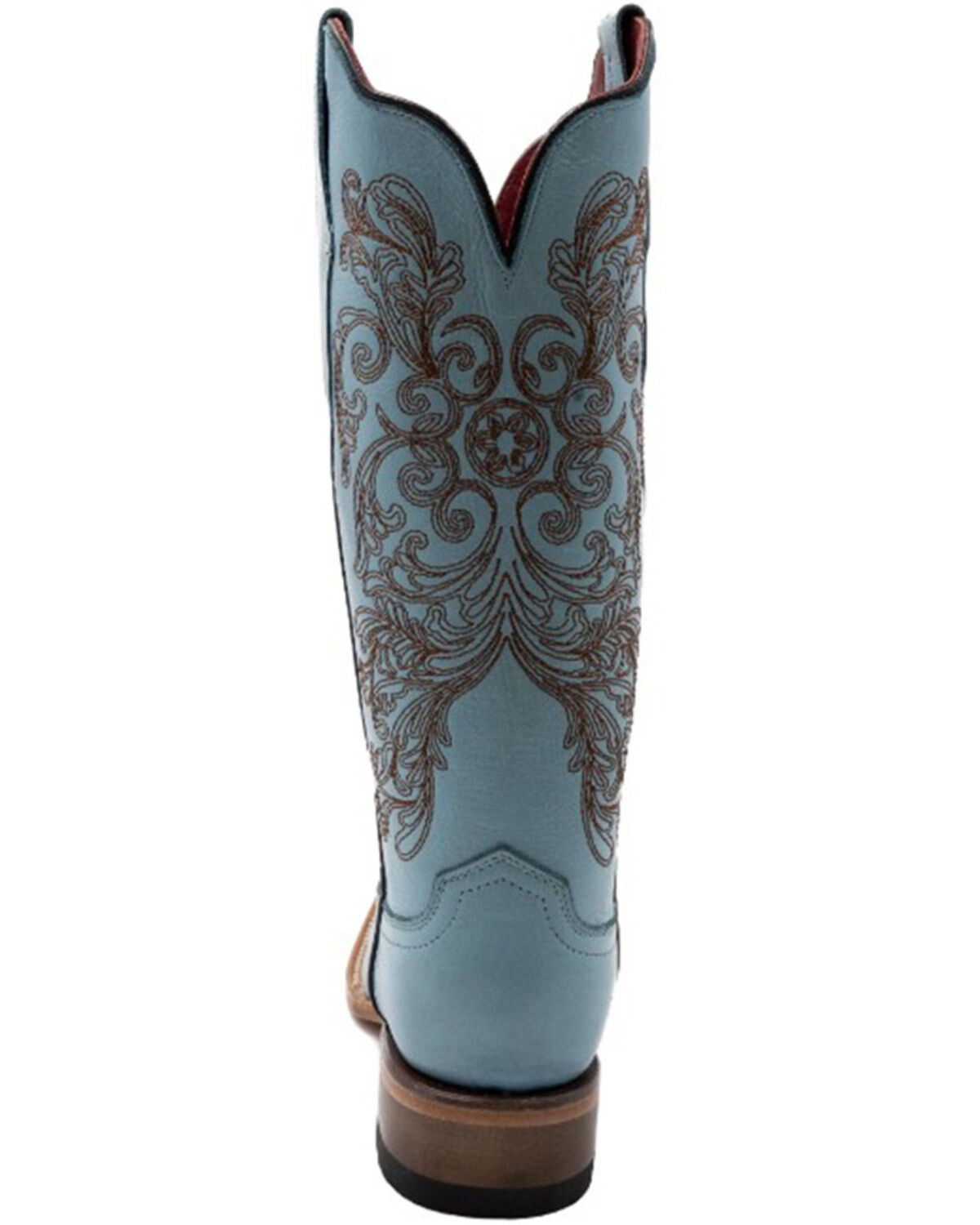 Ferrini Women's Ella Cross Western Boots - Broad Square Toe