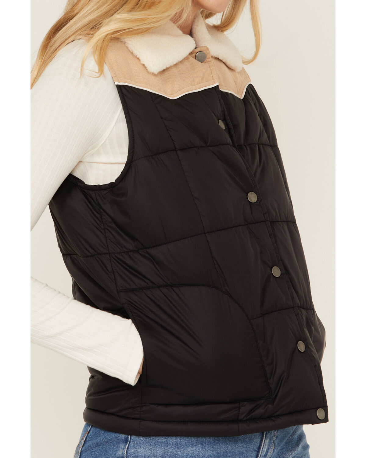 Idyllwind Women's Color Block Snap Vest