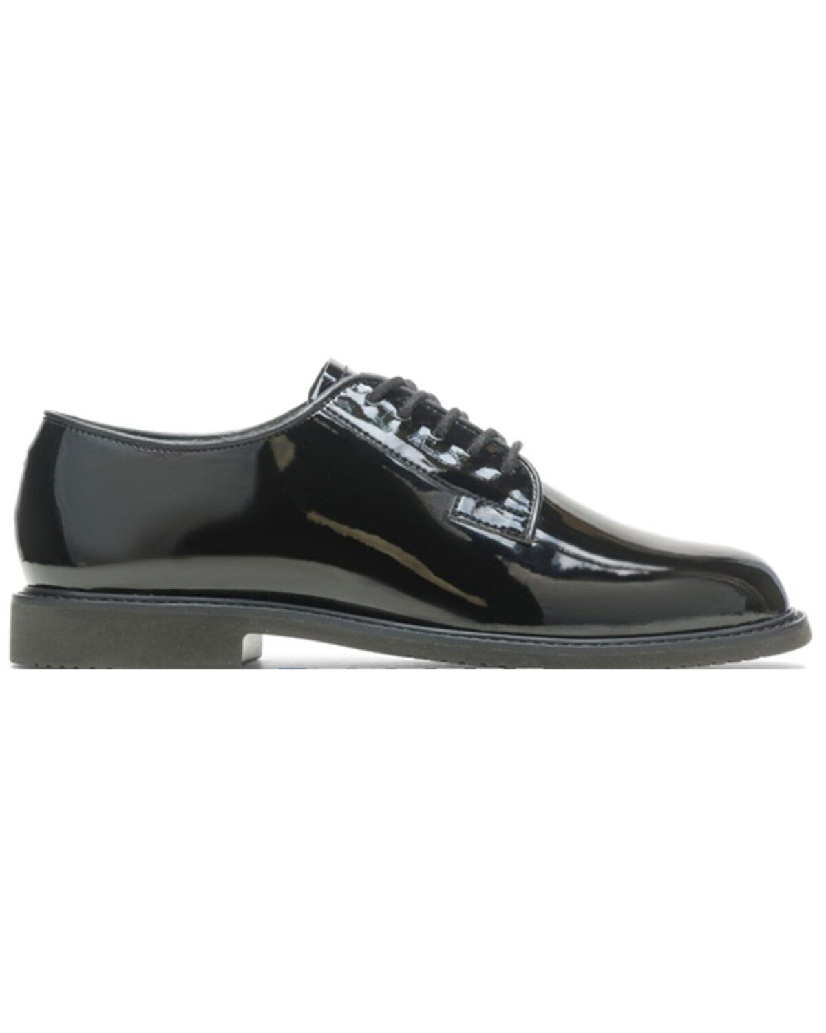 Bates Men's Sentry High Gloss Lace-Up Work Oxford Shoes - Round Toe