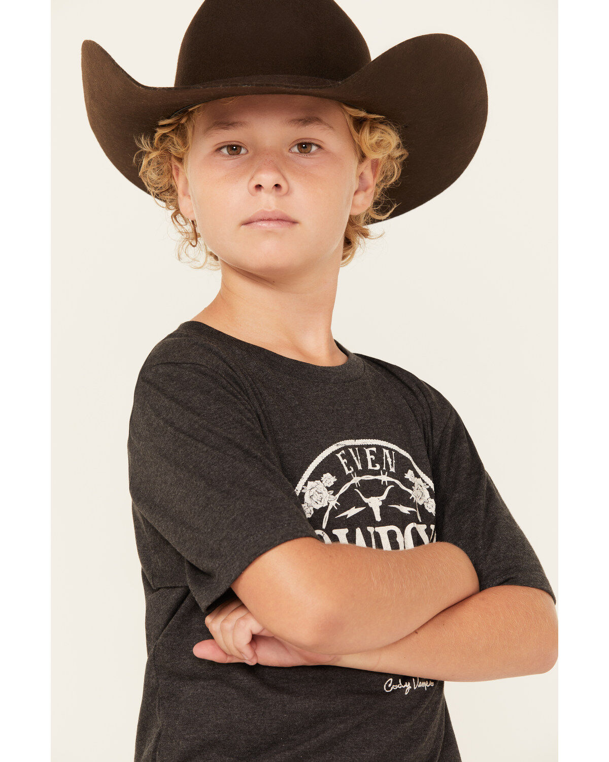 Cody James Boys' Rock n' Roll Short Sleeve Graphic T-Shirt