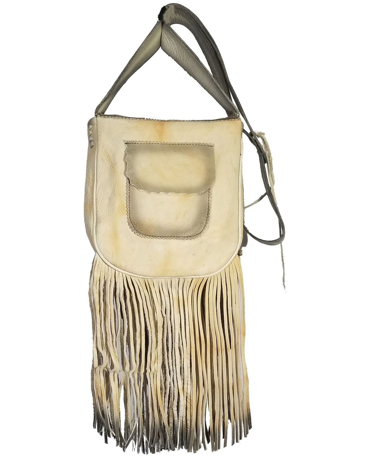 Kobler Leather Women's Ivory Painted Crossbody Bag