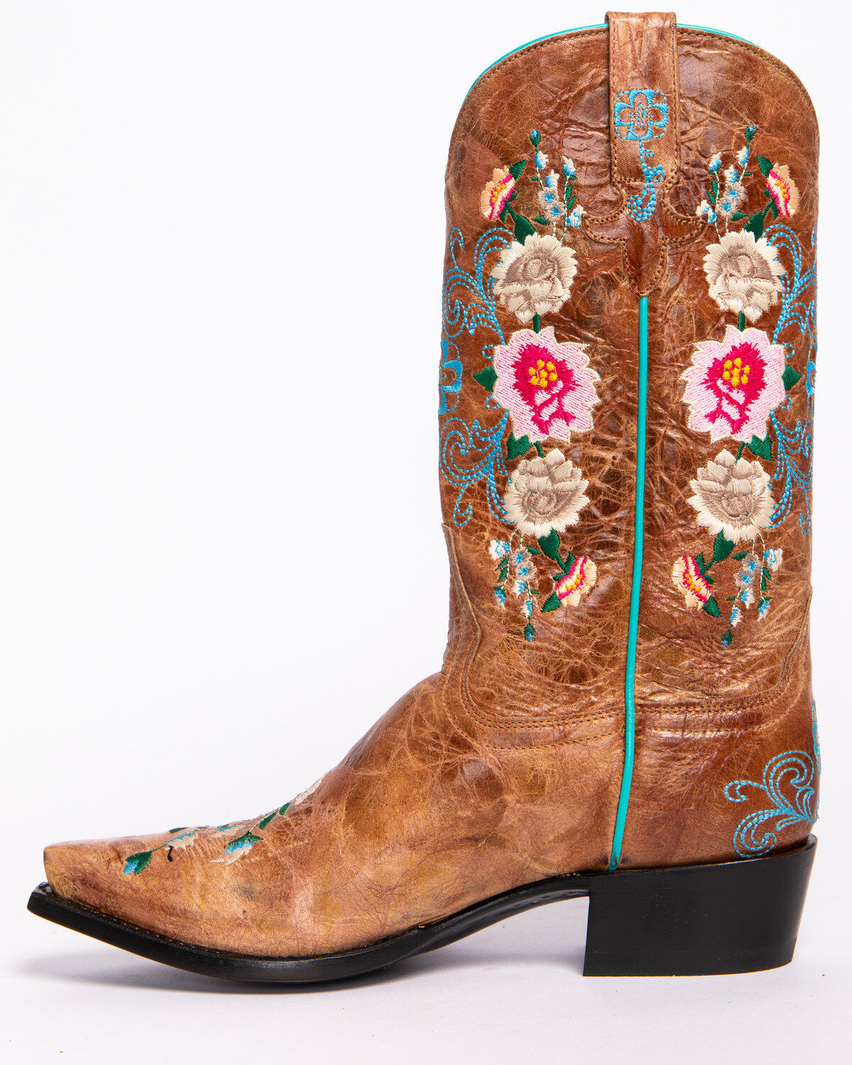 Macie Bean Women's Rose Garden Western Boots - Snip Toe