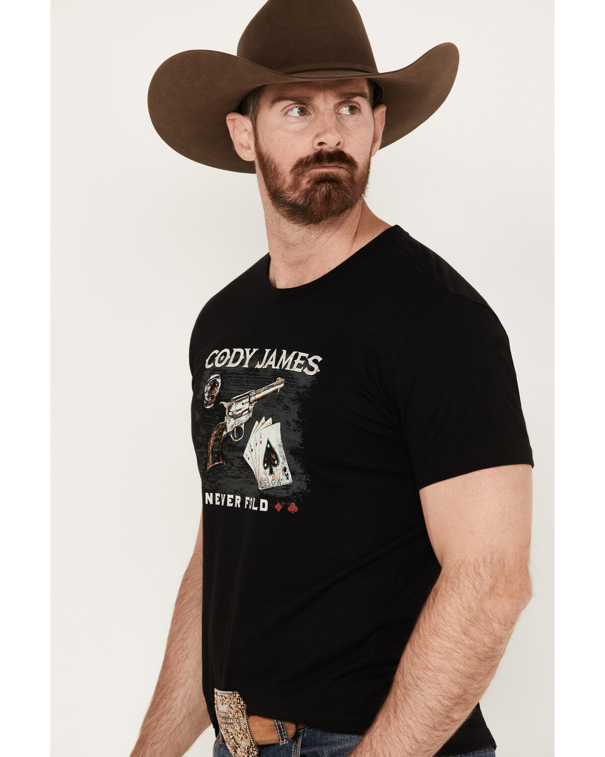 Cody James Men's Revolver Cards Short Sleeve Graphic T-Shirt