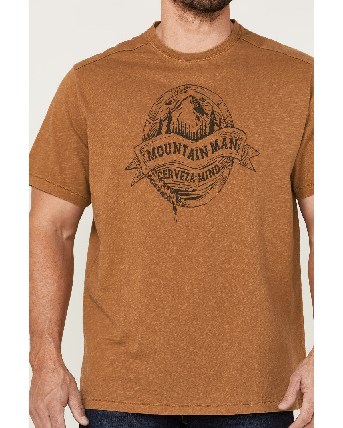 Brothers and Sons Men's Rocky Mountain High Graphic Short Sleeve T-Shirt