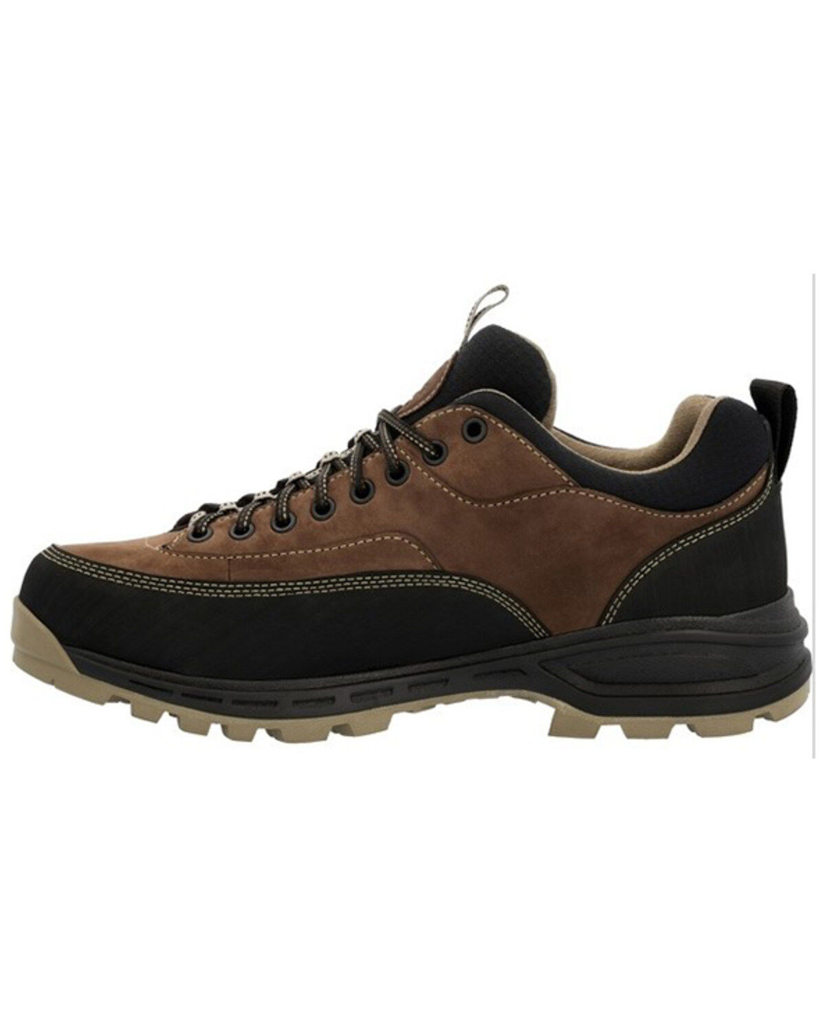 Rocky Men's Mountain Stalker Pro Waterproof Lace-Up Hiking Work Oxford Shoes - Round Toe