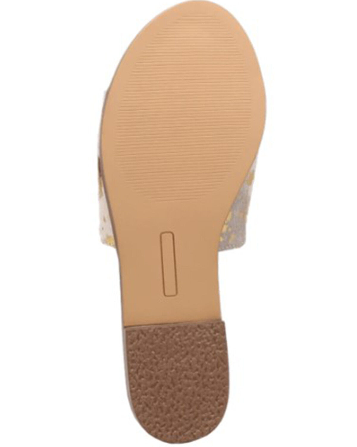 Dingo Women's Metallic Hairon Moo Moo Sandals