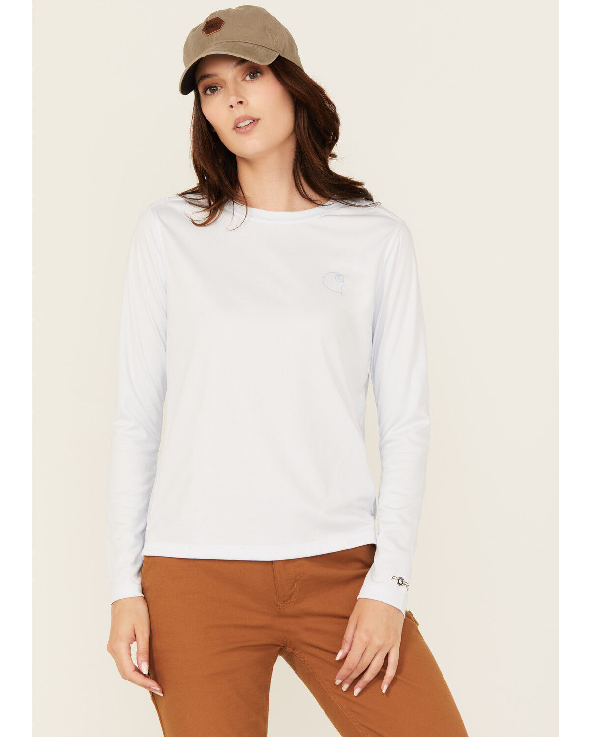 Carhartt Women's Force® Sun Defender Lightweight Long Sleeve Graphic Work T-Shirt