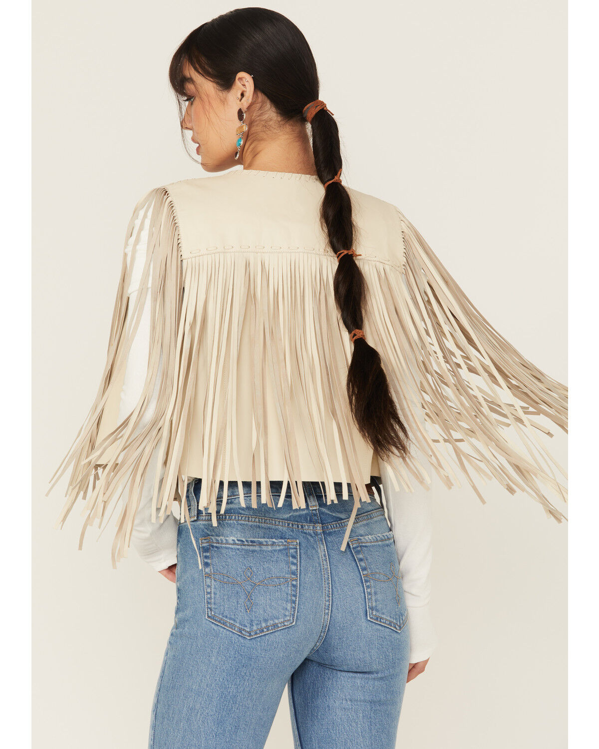 Double D Ranch Women's Sonora Leather Vest