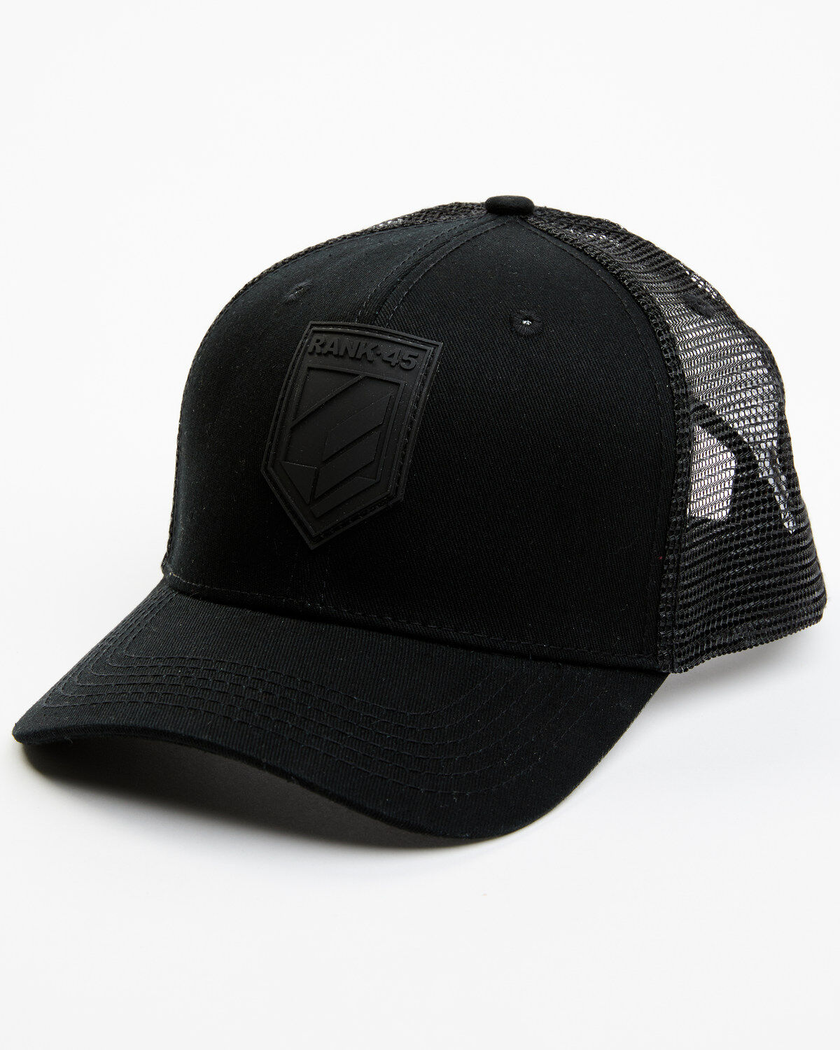RANK 45® Men's Logo Patch Mesh Back Ball Cap