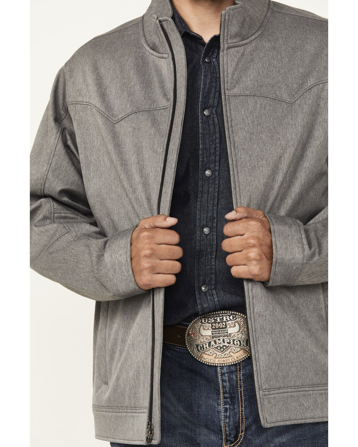 Cinch Men's Textured Concealed Carry Softshell Jacket